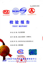 黔南电力变压器检测报告